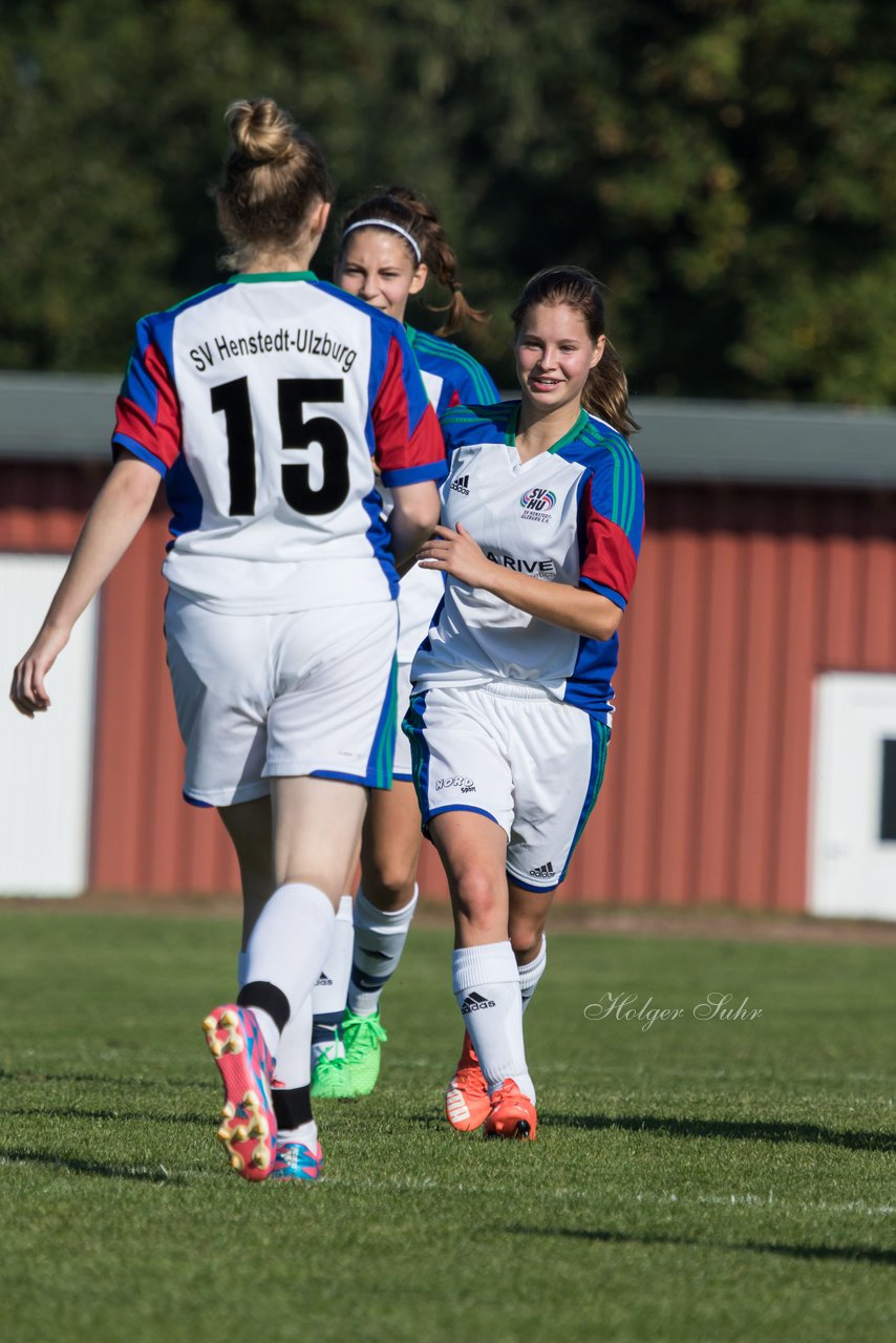 Bild 364 - B-Juniorinnen Krummesser SV - SV Henstedt Ulzburg : Ergebnis: 0:3